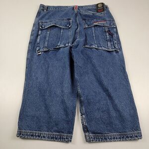 VTG Y2K Pepe Jeans Jorts Shorts‎ Sz 38 Baggy Skate Jnco Style Wide Leg Vintage
